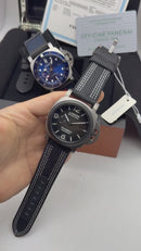 Panerai Luminor Marina 44mm Aço Mostrador Preto Gradiente Pulseira Nylon
