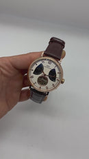 IWC Big Pilot Turbilhão 46mm Pulseira Couro