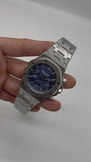 Audemars Piguet RoyalOak 41mm Aço Mostrador Azul