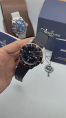 Breitling Superocean Aço 44mm Pulseira Borracha