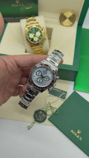 Rolex Cosmograph Daytona Aço 40mm - Edição Platina - CLONE