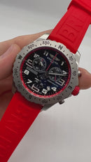 Breitling ENDURANCE PRO Aço 44mm Pulseira Borracha