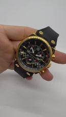 TAG Heuer Carrera McLaren Mercedez Aço/Dourado 43mm Pulseira Nylon