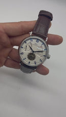 IWC Big Pilot Turbilhão 46mm Pulseira Couro