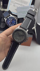 Panerai Luminor Marina 44mm Aço Mostrador Grafite Pulseira Nylon