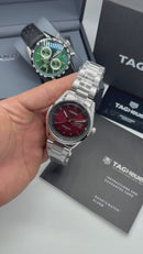 TAG Heuer Carrera Day-Date Calibre 05 Automático, 41 mm, Aço