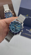 Breitling Superocean Crono Aço 44mm Pulseira Aço Milanes