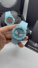 Hublot Classic Fusion Magic Blue Chrono 45mm Aço/OxBlue