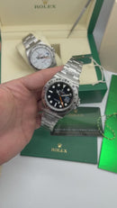 Rolex Explorer II  Oyster, 42 mm, Oystersteel - Mostrador Preto - CLONE