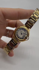 Ballon Bleu de Cartier - Aço/Dourado - 33mm - Mostrador Tradicional