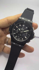 Hublot Big-Bang Black Magic 44mm - Aço OxiBlack - CLONE -
